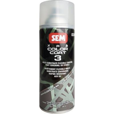 SEM83003 image(0) - SEM Paints Color Coat 3 High Gloss Clear 16 oz Aerosol