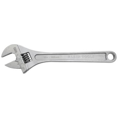 KLE5078 image(0) - Klein Tools Adjustable Wrench, Extra-Capacity, 8-Inch