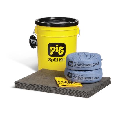 NPG45301 image(1) - New Pig PIG Univ Spill Kit in 5 Gallon Container