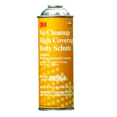 MMM8964 image(0) - 3M Body Schutz 08964 High Coverage Paintable Rubberized Undercoating, 22 fl-oz Can, Black