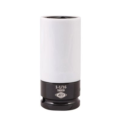 INT58009 image(0) - American Forge & Foundry American Forge & Foundry AFF - Mag Wheel Protective Deep Impact Socket - 1/2" Drive - 1-1/16"