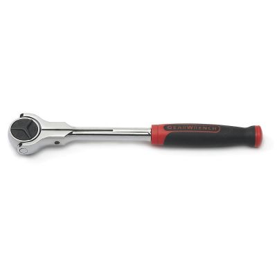 KDT81225 image(1) - GearWrench 3/8 Inch Drive 72-Tooth Dual Material Roto Ratchet 9-3/4 Inch