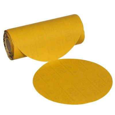 MMM09320 image(0) - 3M  Stikit Gold Abrasive Disc Roll 09320, 600, 6-inch (150mm), No Hole