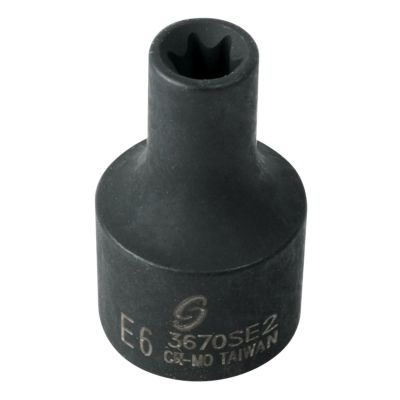 SUN3670SE2 image(0) - SUNEX SOC E6 3/8D IMP STAR BLK