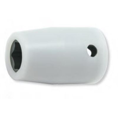 KKN13400M-14FR image(0) - Ko-ken USA 13400M-14FR 3/8 Sq. Dr. Socket with Plastic Protector 14mm 6 point Length 33.3mm Turnable POM cover