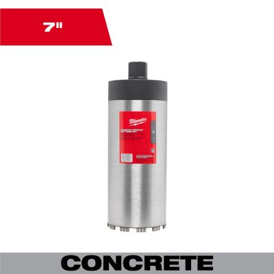 MLW48-17-3070 image(0) - Milwaukee Tool 7 Inch Diamond Premium Wet Core Bit