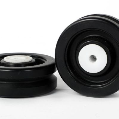 SYM05012304 image(0) - Symtech Headlamp Alignment Mast Grooved Wheels Set of 2