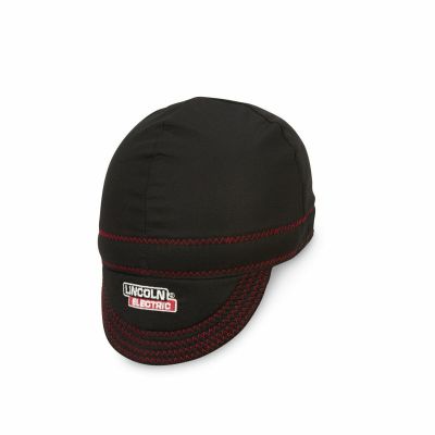 LEWK5541-1 image(0) - Lincoln Electric Premium Black Cotton Welders Hat