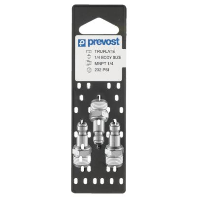 PRVURP066251P3 image(0) - Prevost URP 066251P3 Automotive Interchange Parallel Plug on Plate, 1/4 in, Tapered MNPT, Treated Steel
