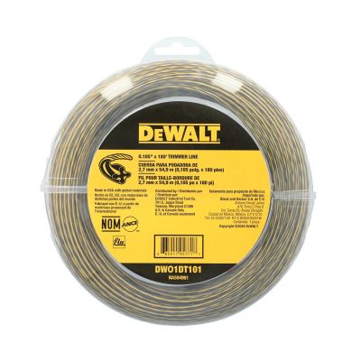 DWTDWO1DT101 image(0) - DeWalt 0.105 Inch x 180 Foot Trimmer Line
