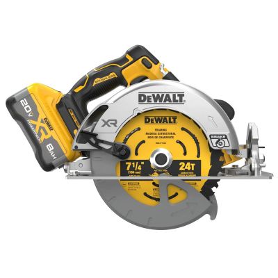 DWTDCS590WW1 image(0) - DeWalt 20V MAX* XR Brushless Cordless 7-1/4-in. Circular Saw Kit
