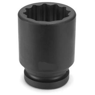 GRE6268D image(0) - Grey Pneumatic 1-1/2" Drive x 2-1/8" Deep - 12 Point Socket