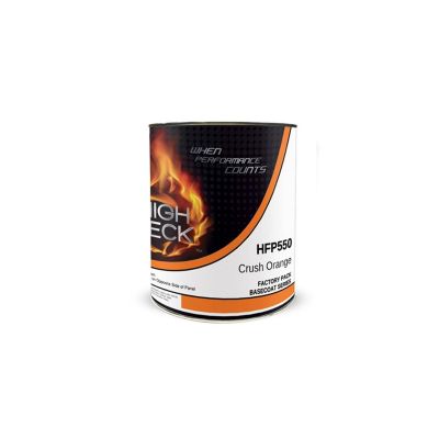HITHFP550-1 image(0) - High Teck Products HFP550-1 Series HFP National Rule Urethane Basecoat, 1 gal, Crush Orange, 6.8 lb/gal VOC