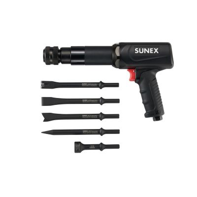 SUNSX2302K image(0) - SUNEX Heavy-Duty Long Barrel Air Hammer Kit