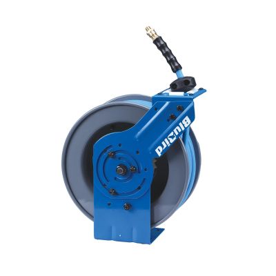 BLBBBRDA1250-AIO image(0) - BluBird Dual - Arm Air Hose Reel All - In - One 1/2" x 50'