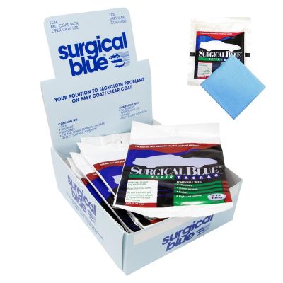 AES144 image(0) - AES Industries Surgical Blue Tack Rags - 1box (12pc)