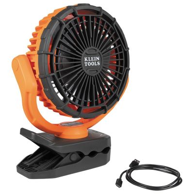 KLEPJSFM2 image(0) - Klein Tools Rechargeable Clamping Fan