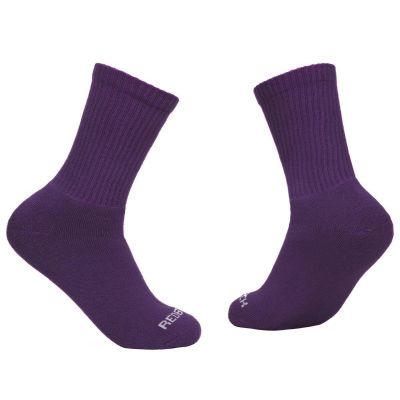 RDB1014 image(0) - Redback Everyday Womens Crew Solid Mardi Gras Purple