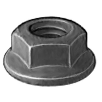 AVC19205 image(0) - AUVECO HEX FLANGE NUT M6-1.0 BLACK PHOS CLASS 9