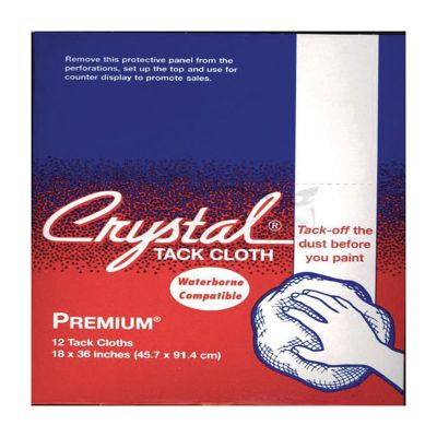 CRYPREM-A image(0) - Crystal Tac Cloths Crystal Premium PREM-A Tack Cloth, 16 in x 36 in