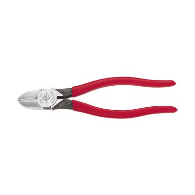 KLED2207 image(0) - Klein Tools Diagonal Cutting Pliers, Heavy-Duty, Tapered Nose, 7-Inch