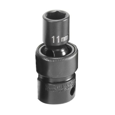 GRE1011UM image(1) - Grey Pneumatic 3/8" Drive x 11mm Standard Universal Socket