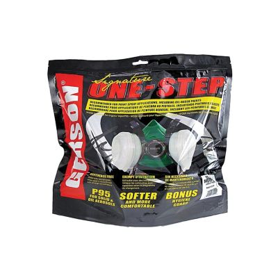 GEC8211P image(0) - Gerson Co. Signature One Step 8211P 8000 Series Half-Mask Cartridge Respirator, Medium, P95 Filter Class