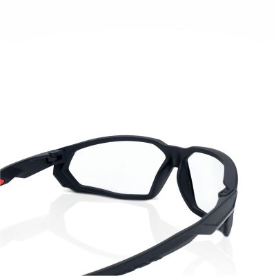 JCK45101 image(0) - Jackson Safety Safety Glasses - HyperGuard F-Series - Clear Lens - Black Full Frame - STA-CLEAR Anti-Fog