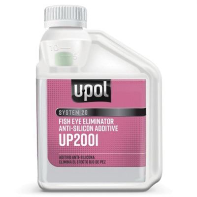 UPO2001 image(0) - U Pol Products SYSTEM 20 UP2001 Fisheye Eliminator Anti-Silicone Additive, 250 mL Bottle, Clear, Liquid