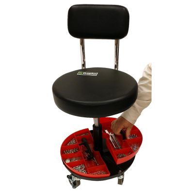 LDS1010277 image(0) - ShopSol MECHANIC STOOL BACKREST CREEPER TRAY