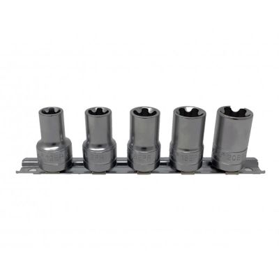 CTA5065 image(1) - CTA Manufacturing 5 Piece 5 Pt Torx Plus Socket Set - 3/8 Inch Drive