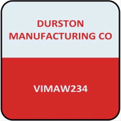 VIMAW234 image(0) - VIM Tools 15/64 Inch Angle Wrench 15 X 80 Degree Flat Profile Open End Wrench