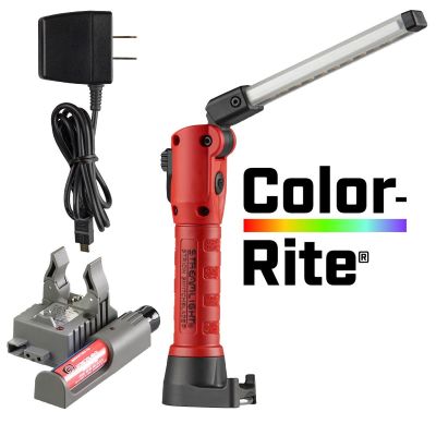 STL74854 image(0) - Streamlight Strion Switchblade 500 Lumen Color-Rite Light Bar Worklight with Piggyback - Red