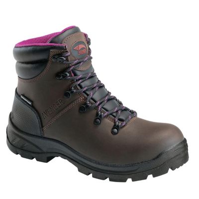 FSIA8675-11W image(0) - Avenger Builder Series - Women's Boots - Soft Toe - EH|SR - Brown/Black - Size: 11W