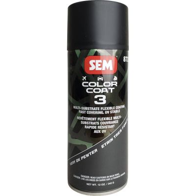 SEM87223 image(0) - SEM Paints Color Coat 3 Very Dark Pewter 16 oz Aerosol