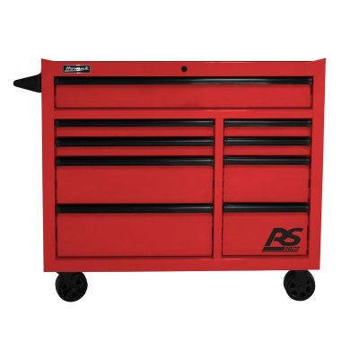 HOMRD04004193 image(0) - Homak Manufacturing 41 in. RS PRO 9-Drawer Roller Cabinet with 24 in. Depth