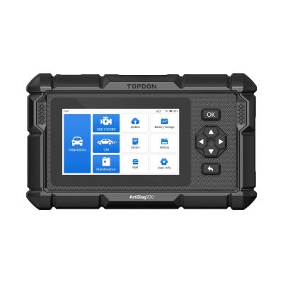 TOPAD700 image(0) - Topdon 5-inch Scan Tool - All Systems Scan, 15 Service Functions