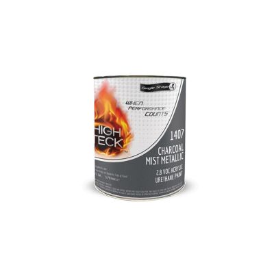HIT1407-1 image(0) - High Teck Products 1407-1 Series 1400 Acrylic Urethane Factory Pack 2K Single Stage Paint, 1 gal, Charcoal Mist Metallic