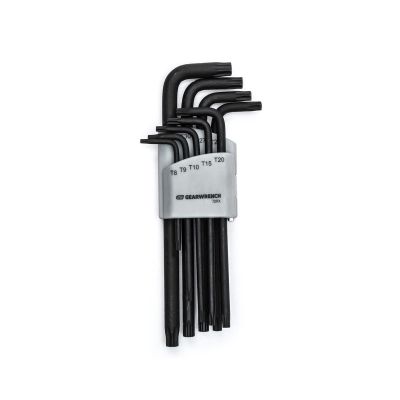 KDT83522 image(0) - GearWrench 9 Piece Torx Long Arm Hex Key Set