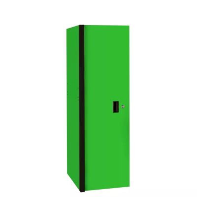 EXTRX243003SLGNBK image(0) - Extreme Tools RX Series 24"W x 30"D 3 Drawer and 3 Shelf Side Locker Green with Black Handles