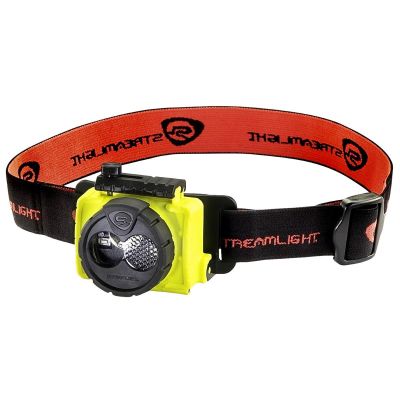 STL61607 image(0) - Streamlight Double Clutch Spot and Flood Alkaline Headlamp, Yellow