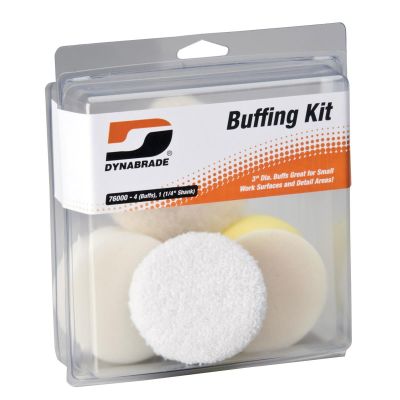 DYB76000 image(0) - Dynabrade 3" Buffing Pad Kit
