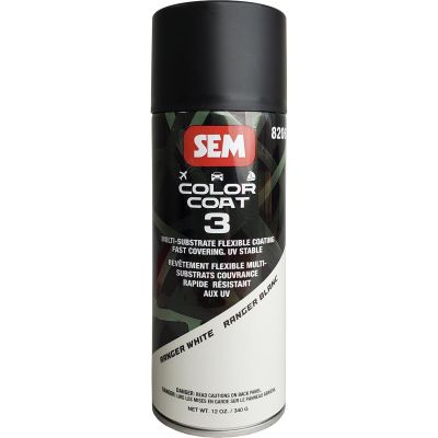 SEM82063 image(0) - SEM Paints Color Coat 3 Ranger White 16 oz Aerosol