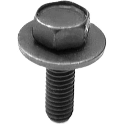 AVC12067 image(0) - AUVECO 12067 Hex Head Sems C Point Body Bolt, M6 x 1 mm x 20 mm L x 10 mm Across Flats, Phosphate