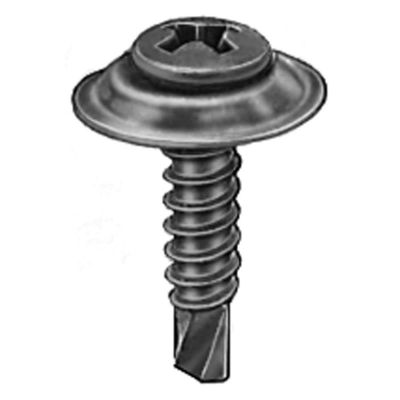 AVC11455 image(0) - AUVECO 11455 Phillips Oval/Sems Head Teks Point Countersunk Washer Tapping Screw, #8 Screw x 3/4 in L