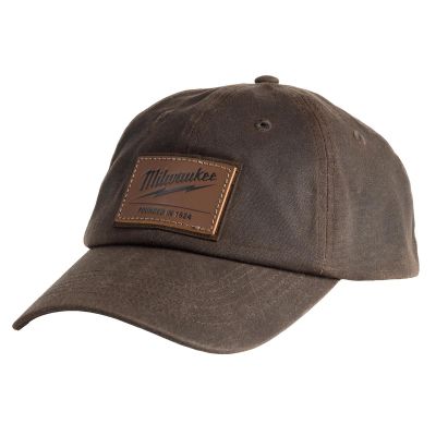 MLWM772N image(0) - Milwaukee Tool Waxed Canvas Adjustable Hat - Brown