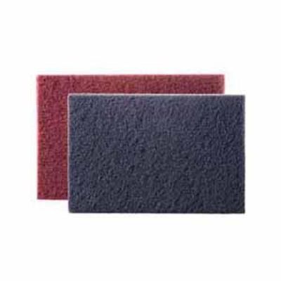 SUA80100 image(0) - Sunmight USA Corporation 80100 Scuff Pad, 6 in W x 9 in L, Very Fine, Maroon