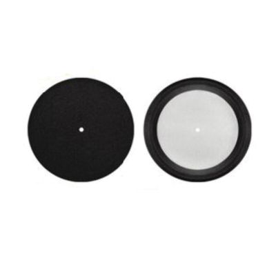SMA44-643 image(0) - S.M. Arnold 44-643 Polishing Pad, 3-1/2 in Dia, 1 in THK, Loop Attachment, Micro Foam Pad, Black