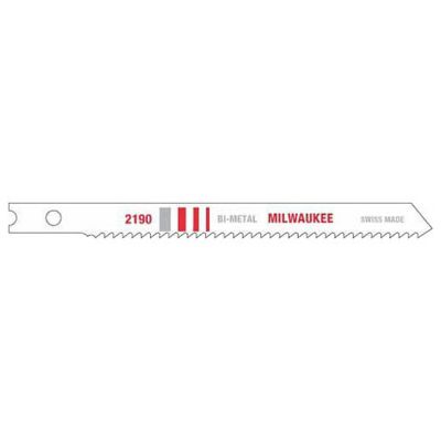 MLW48-42-2190 image(0) - Milwaukee Tool 3-5/8" 14 TPI Bi-Metal Jig Saw Blade (5 PK)