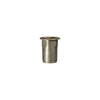 AVC20395 image(0) - AUVECO 20395 Front Fender Specialty Nutsert, M6 x 1 mm Screw x 13 mm Dia Head, Metal, Zinc/Yellow